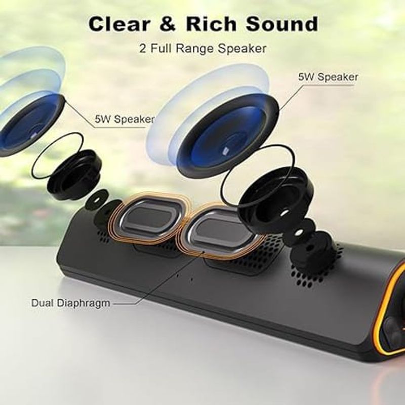 alto-falantes bluetooth soulion r50 a-bi