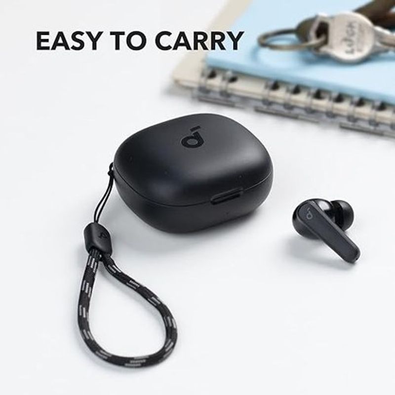 fones de ouvido soundcore anker preto p20i a-bi