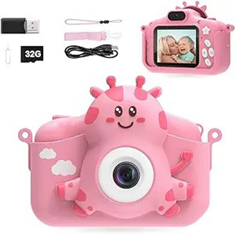 câmera infantil tiatua rosa a-bi