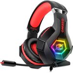 headset gamer ozeino vermelho a-bi