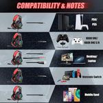 headset gamer ozeino vermelho a-bi