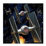 kit festa star wars 49 peças unique a-bi