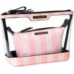 duo de bolsas de beleza victoria's rosa a-bi