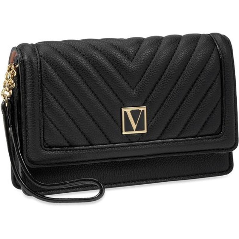 bolsa de mão victoria's secret pretoa-bi