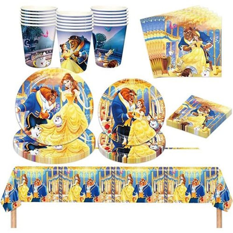 kit festa renbangus princesa belle a-bi