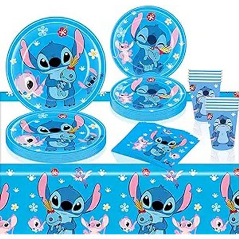 kit festa stitch 51 peças chicrosa a-bi