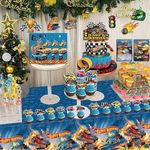 kit festa 77 peças hot wheels a-bi