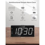 despertador led com relógio digital ppleea-bi