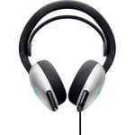 headset gamer com fio dell alienware cinza aw520h a-bi