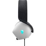headset gamer com fio dell alienware cinza aw520h a-bi
