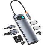 adaptador baseus usb c 8 em 1 usb 3.0 a-bi