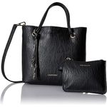 bolsa calvin klein gabrianna mini tote crossbody preto a-bi