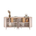 buffet dj móveis cleo off white