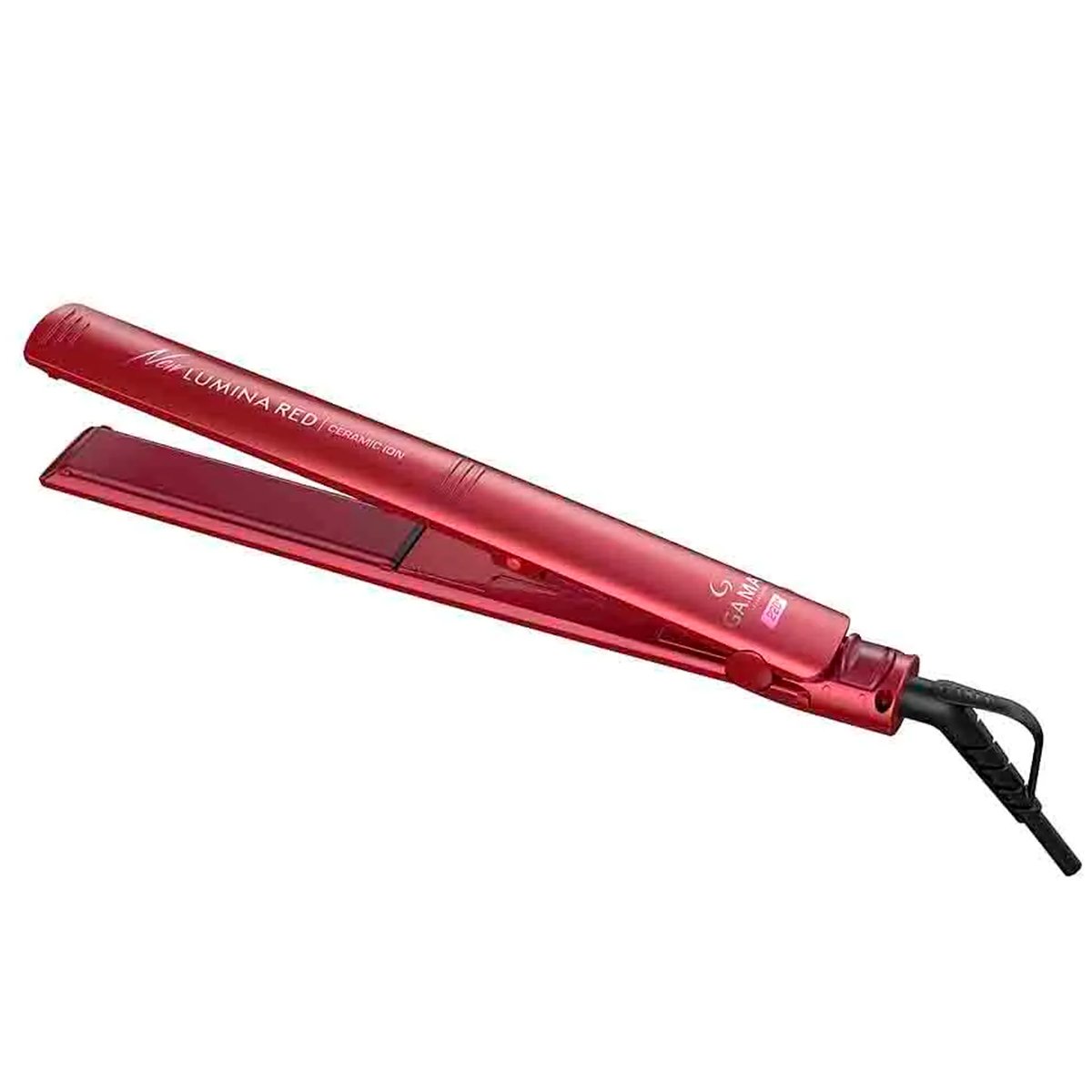 Chapinha De Cabelo Gama Elegance New Lumina Red Ceramic Íon Bivolt