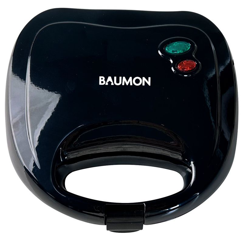 sanduicheira baumon 127v 750w preta fs-8009c