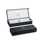 caneta esferográfica crown ebony fumê (mp)