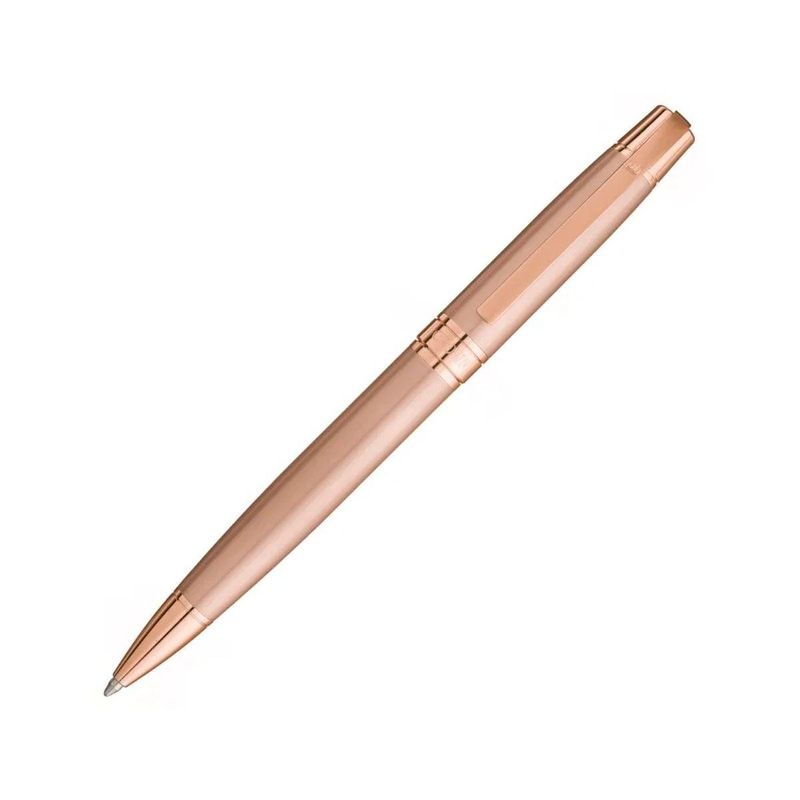 caneta esferográfica crown master gold rose (mp)