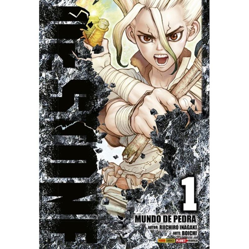 livro dr. stone 01 - mangá (mp)