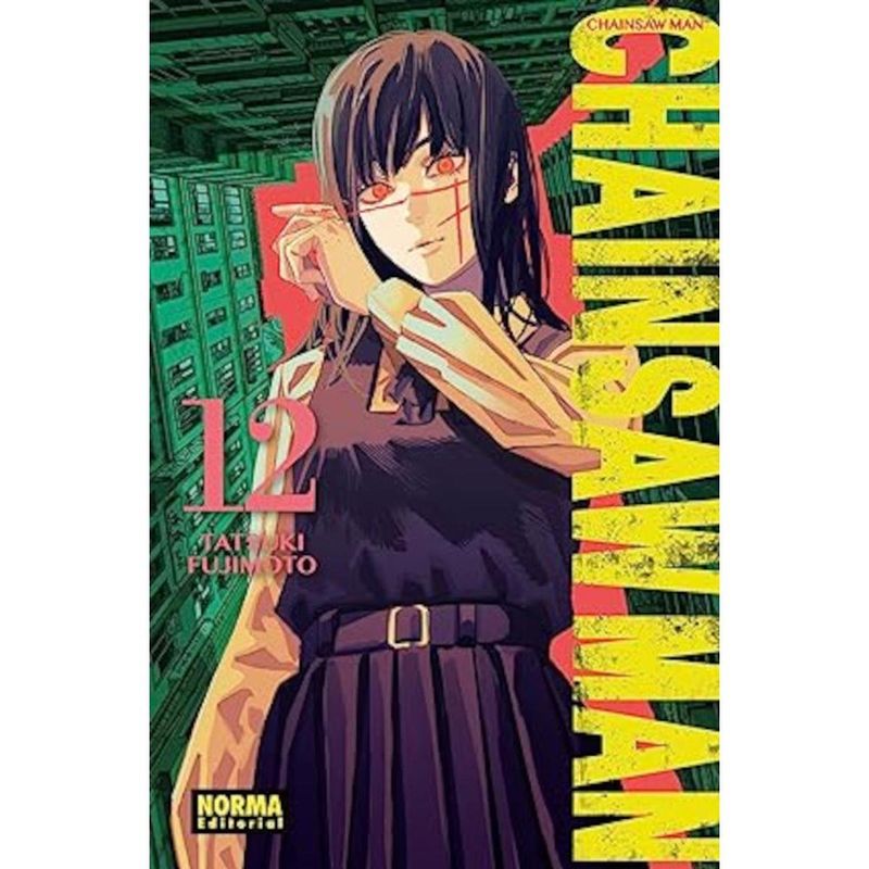 livro chainsaw man - volume 12 - mangá (mp)