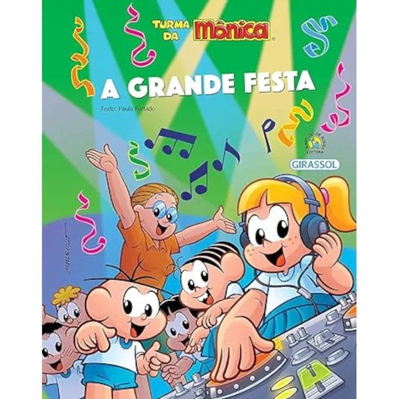 livro turma da mônica - a grande festa (mp)