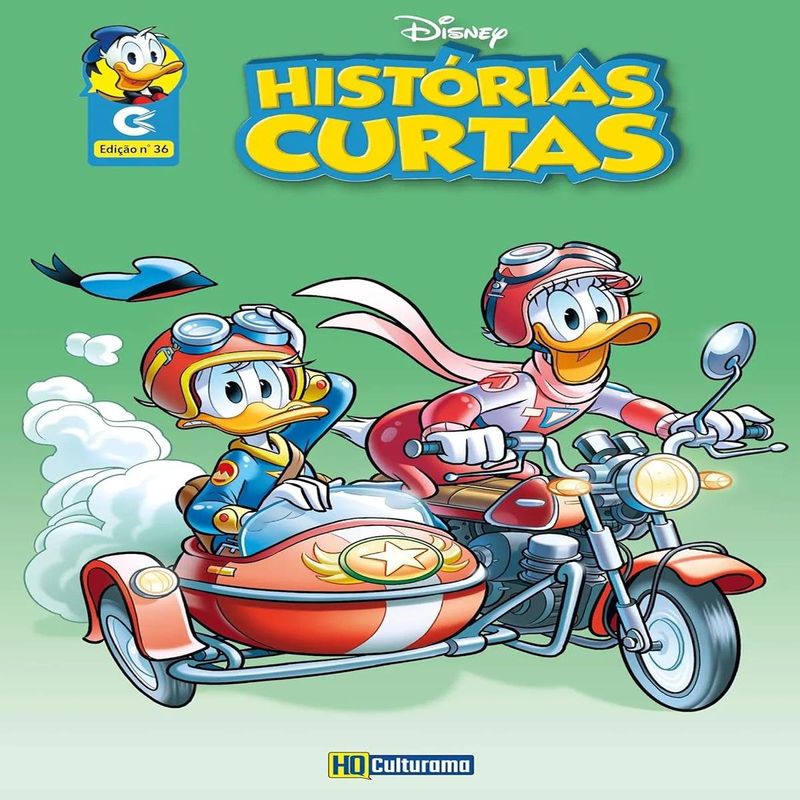 livro gibi disney histórias curtas - edição 36 (mp)