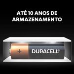 pilha alcalina aa pequena duracell 4 unidades