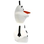 luminária olaf disney 39,5cm 110/220v branco (mp)