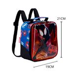 lancheira spider man xeryus r2 21cm colorido 11684 (mp)