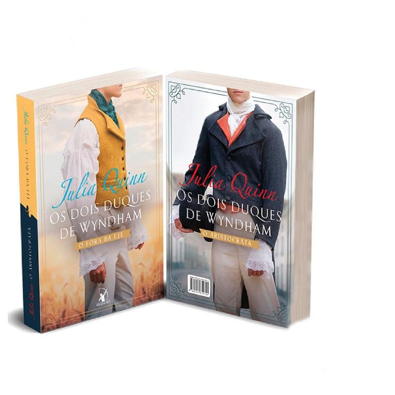 livro os dois duques de wyndham - o fora da lei + o aristocrata (mp)