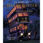 livro harry potter volume 3 - e o prisioneiro de azkaban - ilustrado (mp)