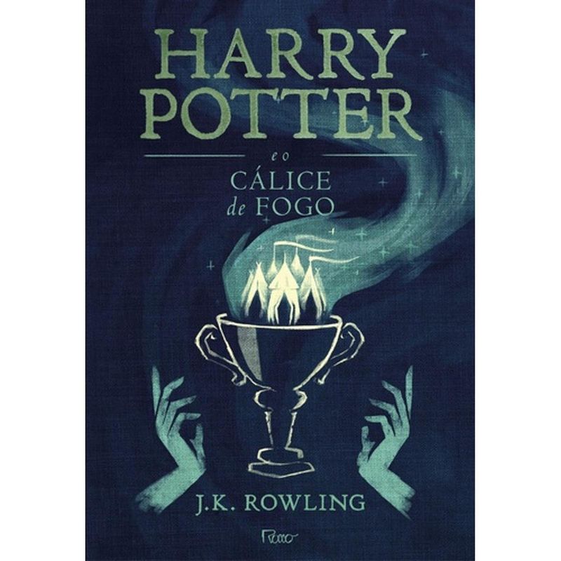 livro harry potter - volume 4 - e o cálice de fogo - capa dura - premium (mp)