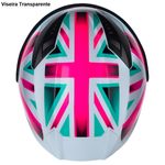 capacete asx city branco e rosa 60 (mp)