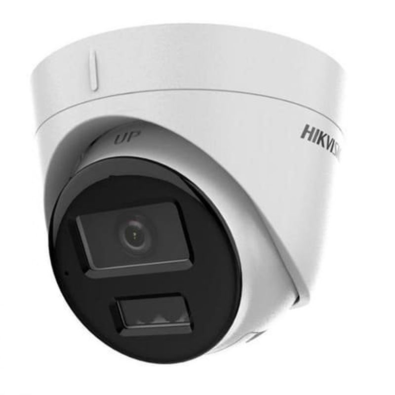 câmera hikvision ip hybrid light dome smart hybrid light 1080p (mp)
