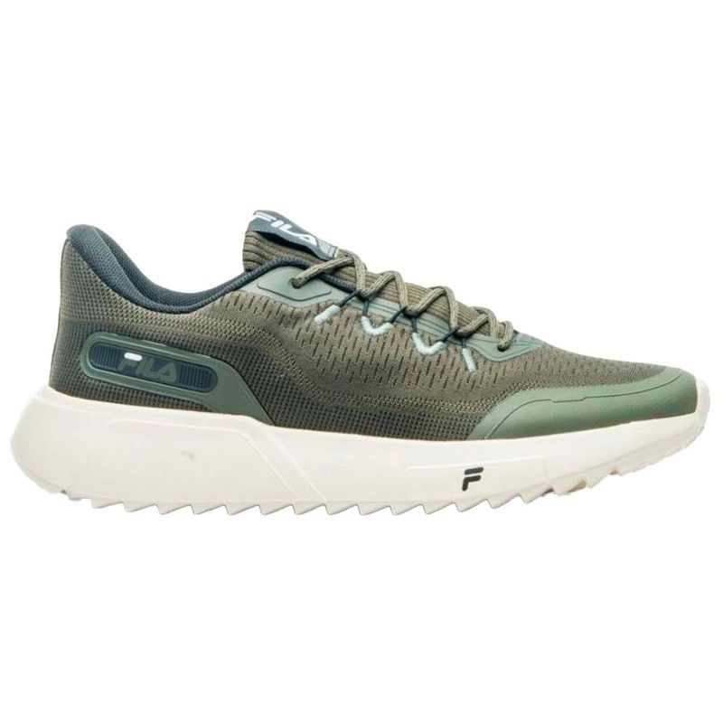 tênis masculino nº 39 fila step cinza verde e branco (mp)