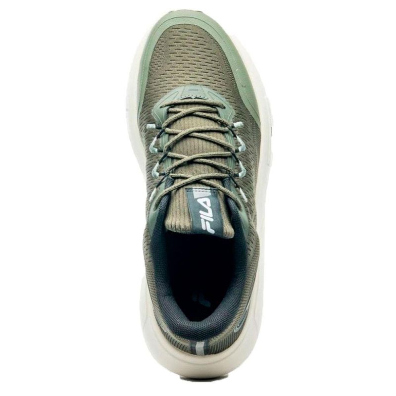tênis masculino nº 39 fila step cinza verde e branco (mp)
