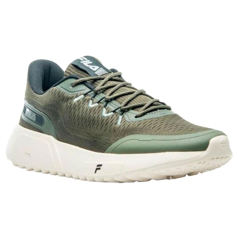 tênis masculino nº 39 fila step cinza verde e branco (mp)