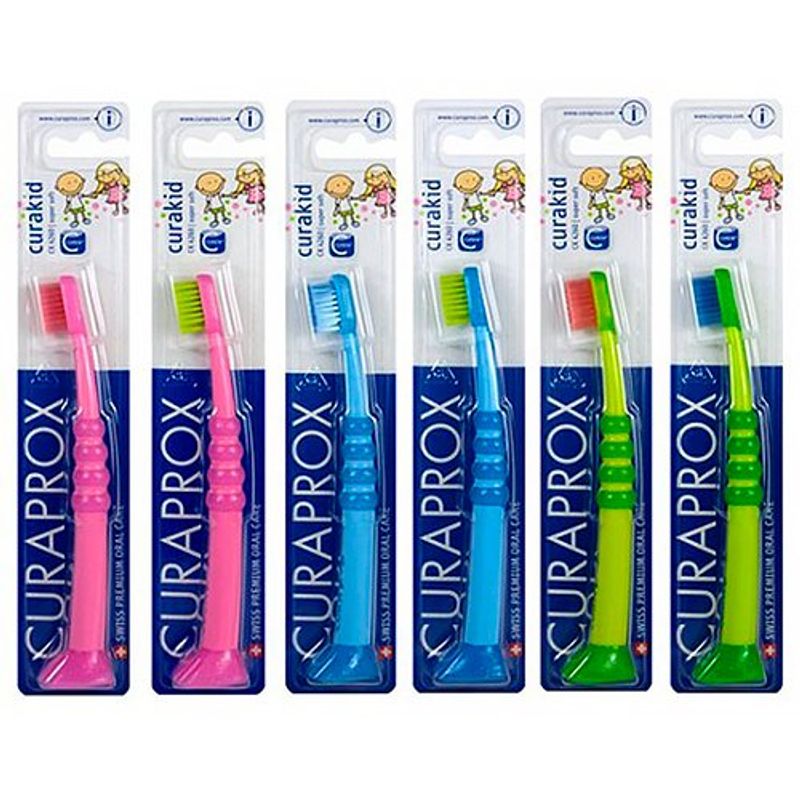 escova dental curaprox ck 4260b curakid cores sortidas 1 unidade