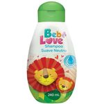 shampoo neutro bebê love suave nutriex 240ml