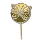 kit festa decorativo premium dourado 55 peças (mp)