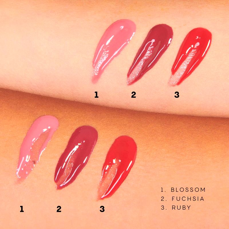 lip oil ruby océane edition vermelho 10g