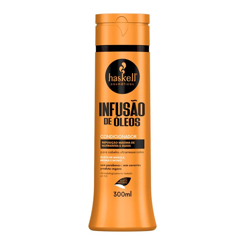 condicionador haskell infusão de óleos 300ml