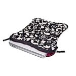 bolsa case para netbook 10" built sleeve preto/branco fve (mp)