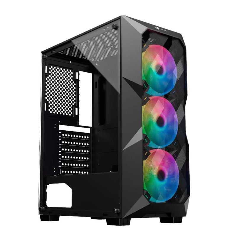 gabinete hayom mid-tower atx rgb gb1710 preto (mp)