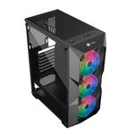 gabinete hayom mid-tower atx rgb gb1710 preto (mp)