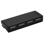hub targus usb 2.0 4 portas preto/cinza (mp)