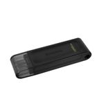 pen drive kingston 128gb usb-c 3.2 dt70 preto (mp)
