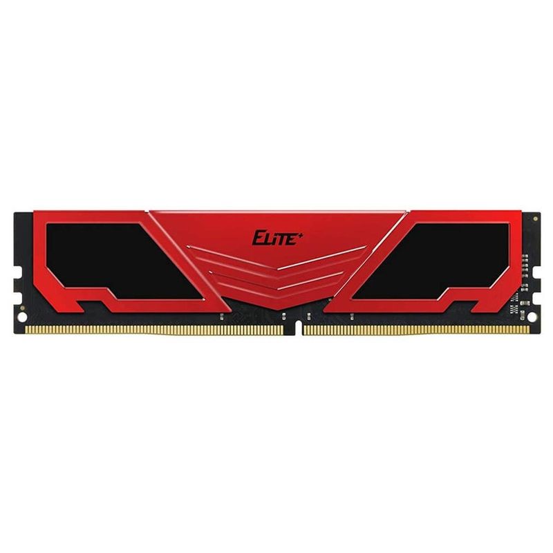 memória ram teamgroup 8gb ddr4 3200 elite+ vermelho (mp)