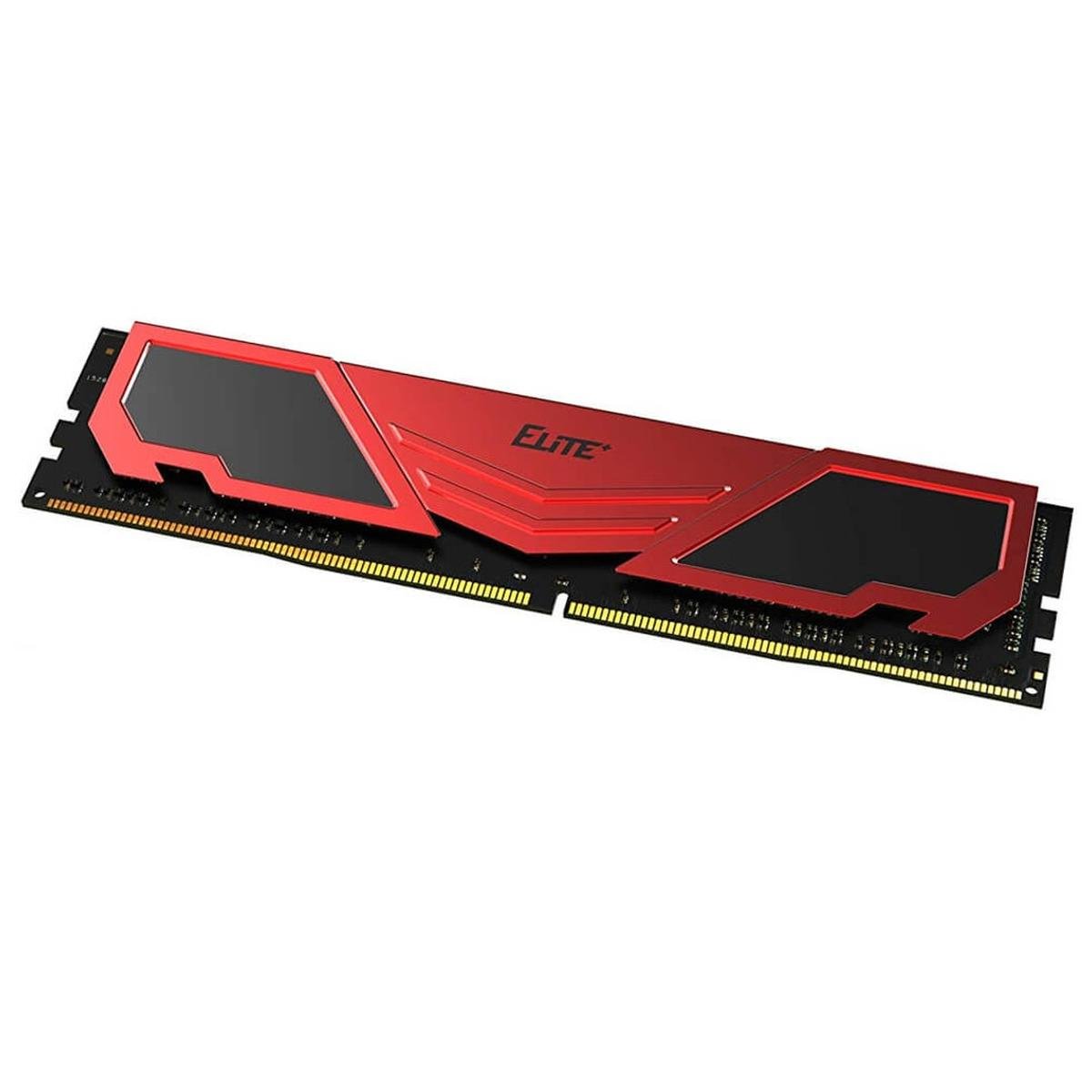Memória Ram Teamgroup 8GB DDR4 3200 Elite+ Vermelho