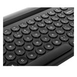 teclado targus bluetooth multi-dispositivo com suporte para tablet/smartphone (mp)