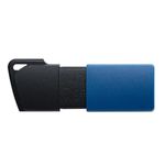 pen drive kingston 64gb usb 3.2 exodia m preto/azul (mp)